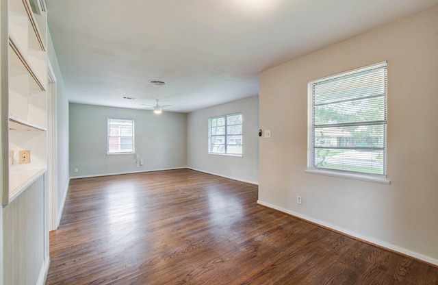 4921 Michael Dr, Houston, TX 77017 - spare room with dark wood finished floors and plenty of natural light