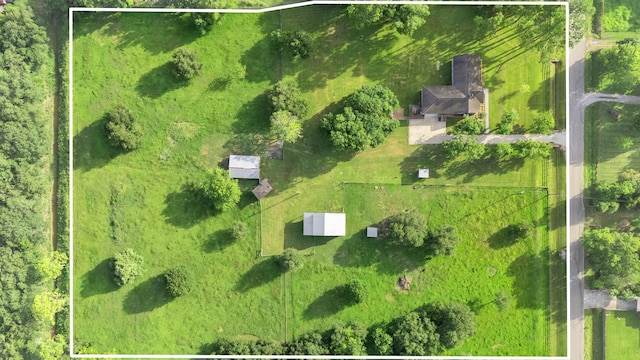 3211 County Road 237, Alvin, TX 77511 - aerial view of property's location with property parcel outlined
