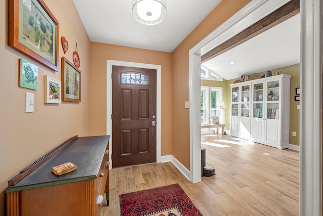 3211 County Road 237, Alvin, TX 77511 - entryway featuring light wood finished floors and baseboards