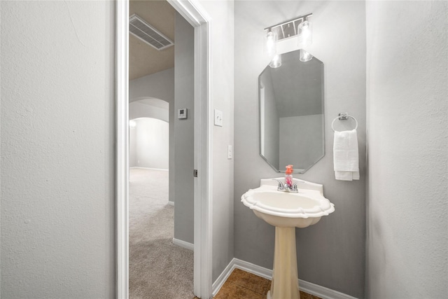 15515 Hinsdale Springs Ln, Houston, TX 77053 - bathroom with baseboards