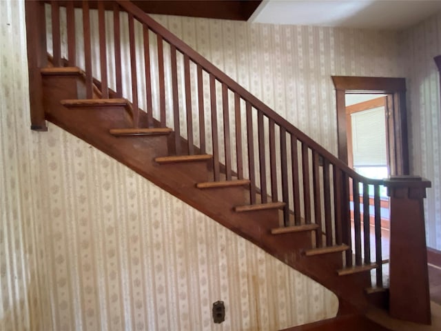 222 N 1st, Wallis, TX 77485 - view of staircase