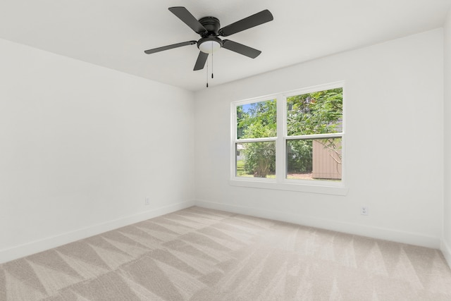 2307 Scott St, La Marque, TX 77568 - unfurnished room with light colored carpet and ceiling fan