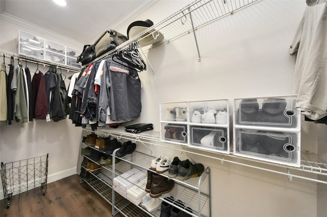 2014 Fisher Trace Ct, Spring, TX 77373 - spacious closet with wood finished floors
