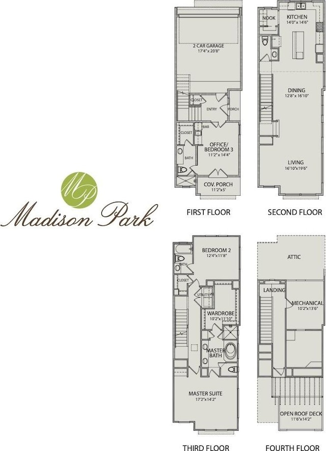 151 E 2nd St, Houston, TX 77007 - view of home floor plan