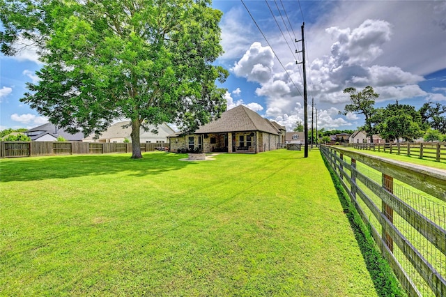 3403 Westhaven Ct, Fulshear, TX 77441 - view of fenced backyard