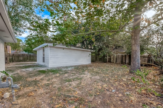 23131 Earlmist Dr, Spring, TX 77373 - fenced backyard featuring an outbuilding