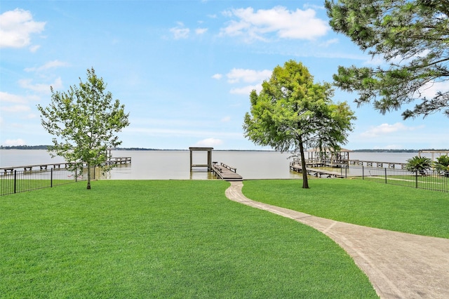 1906 Nogalus Dr, Houston, TX 77532 - view of yard with a water view