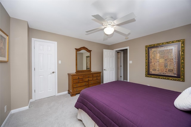 1906 Nogalus Dr, Houston, TX 77532 - bedroom with light carpet and ceiling fan