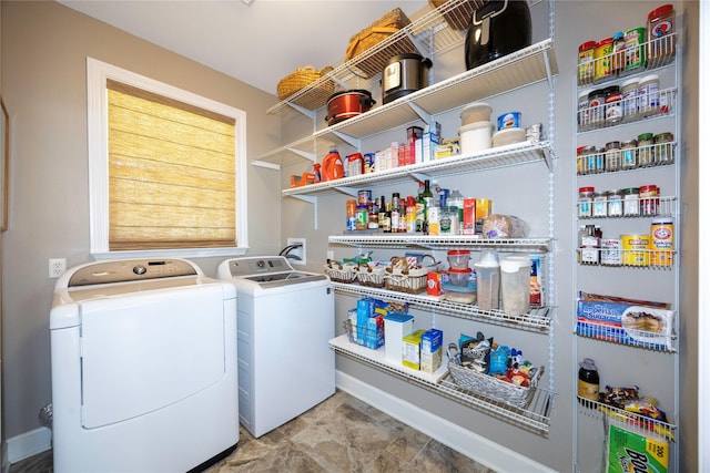 1906 Nogalus Dr, Houston, TX 77532 - washroom with separate washer and dryer