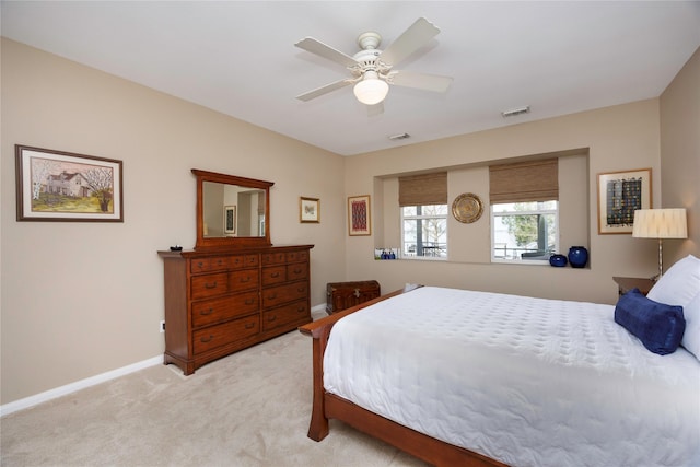 1906 Nogalus Dr, Houston, TX 77532 - bedroom with carpet flooring and a ceiling fan