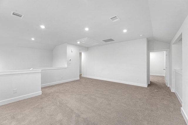 19209 Olive Heath Ln, Magnolia, TX 77355 - basement featuring carpet and recessed lighting