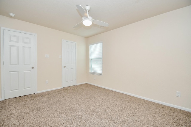 15315 Signal Ridge Way, Cypress, TX 77429 - spare room featuring a smoke detector, carpet, and ceiling fan