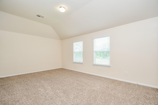 15315 Signal Ridge Way, Cypress, TX 77429 - unfurnished room with light carpet and lofted ceiling