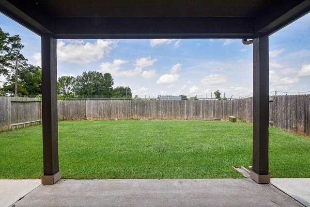 15315 Signal Ridge Way, Cypress, TX 77429 - fenced backyard featuring a patio area