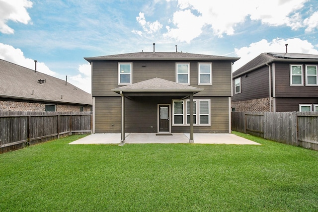 15315 Signal Ridge Way, Cypress, TX 77429 - back of property with a patio area and a fenced backyard