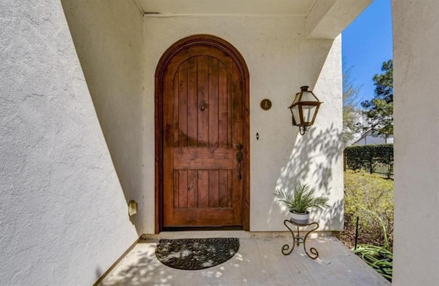 5708 Dolores St Unit A, Houston, TX 77057 - entrance to property with stucco siding