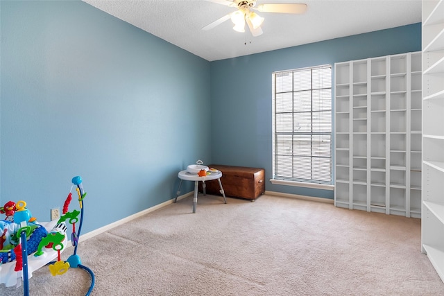 12550 Whittington Dr Unit 814, Houston, TX 77077 - spare room with carpet floors and a ceiling fan