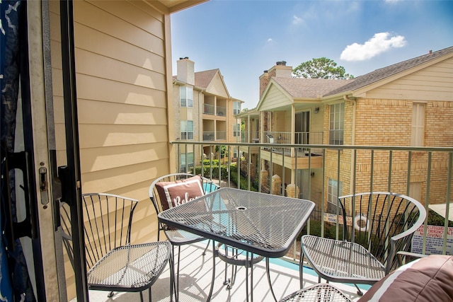 12550 Whittington Dr Unit 814, Houston, TX 77077 - view of balcony