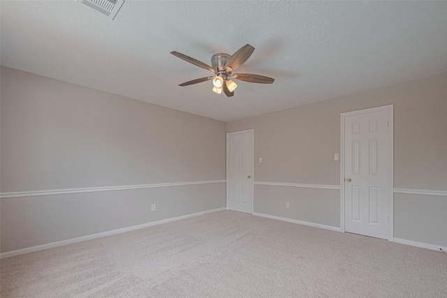7419 Foxton Place Ct, Houston, TX 77095 - spare room with a ceiling fan and carpet floors