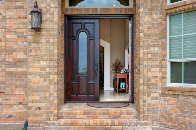 69 W Shore Ln, Montgomery, TX 77356 - property entrance with brick siding