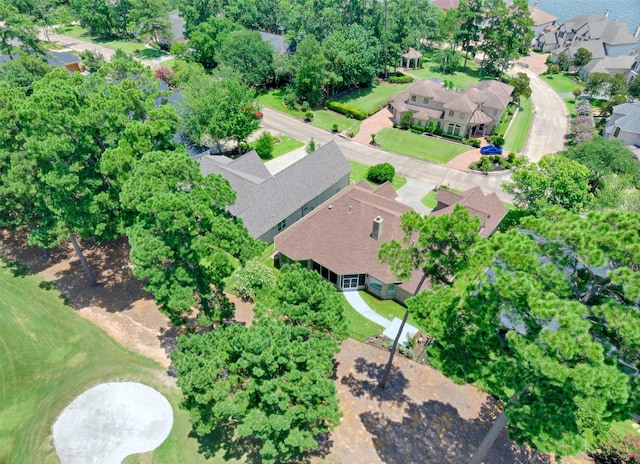 69 W Shore Ln, Montgomery, TX 77356 - aerial view of property's location with nearby suburban area