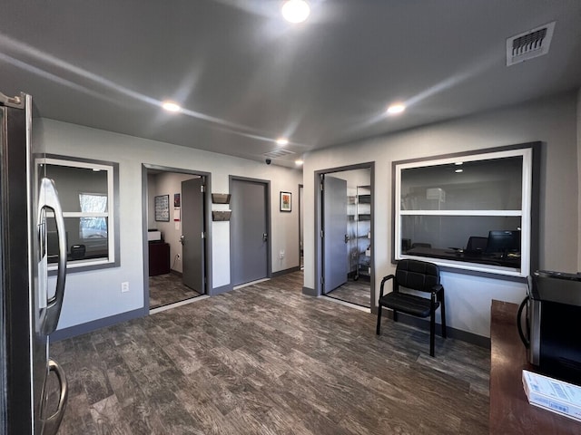 10195 Doolittle, Mckinney, TX 75071 - living area with wood finished floors and baseboards