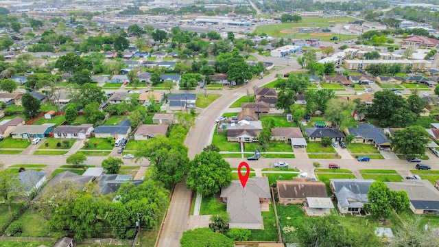 3111 Tanglebriar Dr, Pasadena, TX 77503 - aerial view of property and surrounding area featuring nearby suburban area