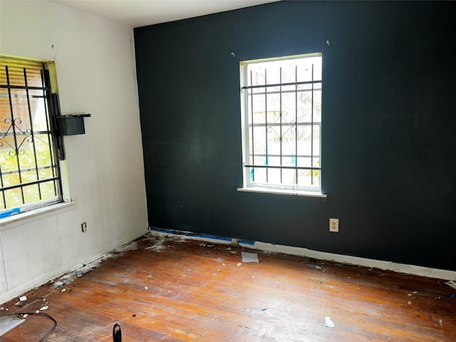 5326 Wenda St, Houston, TX 77033 - spare room with hardwood / wood-style flooring