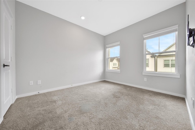 6727 Parker Oaks Ln, Houston, TX 77076 - carpeted empty room featuring baseboards