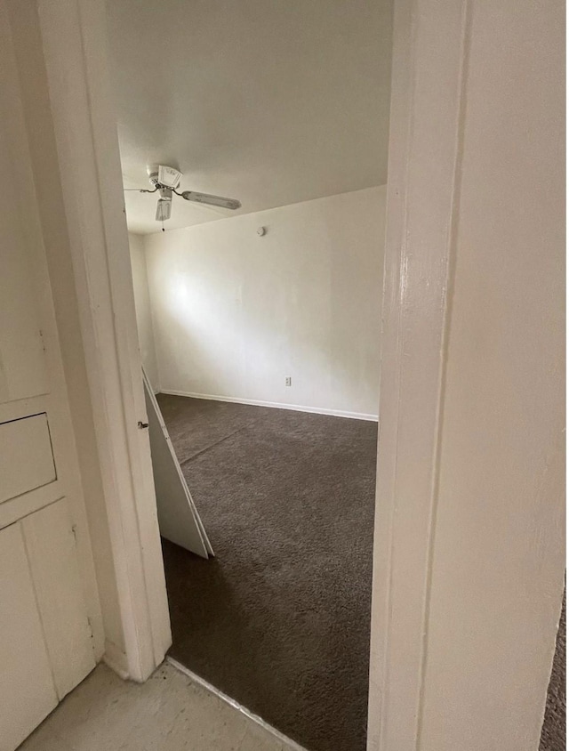 2712/2716 Berry St, Houston, TX 77004 - unfurnished room featuring light carpet and a ceiling fan