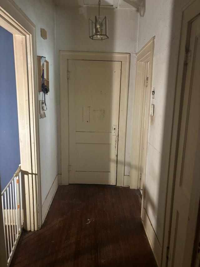 4301 Canal St, Houston, TX 77003 - corridor with hardwood / wood-style flooring