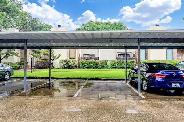 8100 Cambridge St Unit 49, Houston, TX 77054 - view of covered parking lot