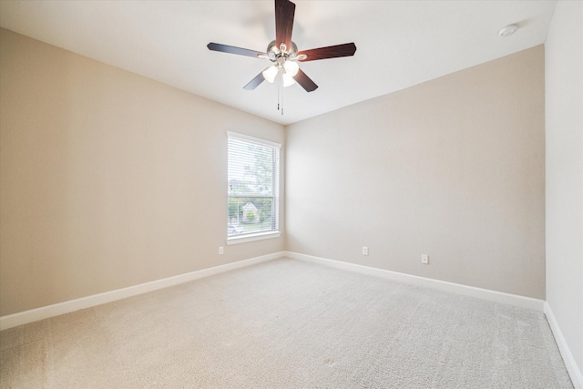 4503 Riley Way Ln, Sugar Land, TX 77479 - empty room with light colored carpet and ceiling fan