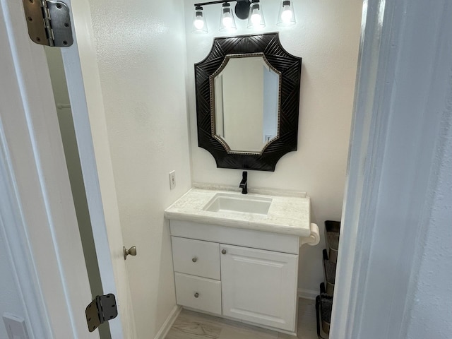 3419 Willowrun Dr, Montgomery, TX 77356 - bathroom with vanity and marble finish floors