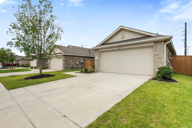 19919 Epirus Shores Dr, Hockley, TX 77447 - ranch-style house featuring brick siding and driveway