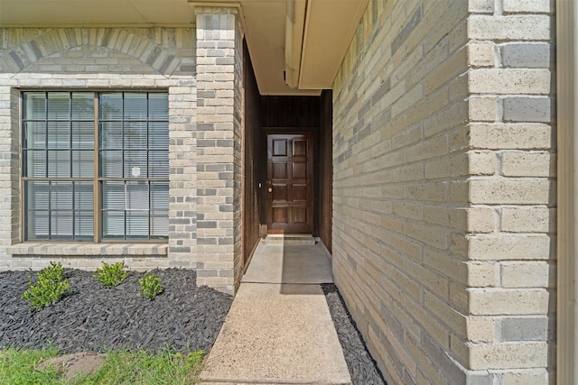 11423 Sunny Creek Dr, Houston, TX 77066 - property entrance featuring brick siding