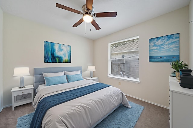 11423 Sunny Creek Dr, Houston, TX 77066 - bedroom with carpet and ceiling fan