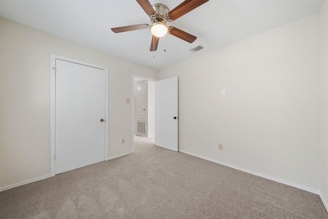 11423 Sunny Creek Dr, Houston, TX 77066 - unfurnished bedroom with light carpet and a ceiling fan