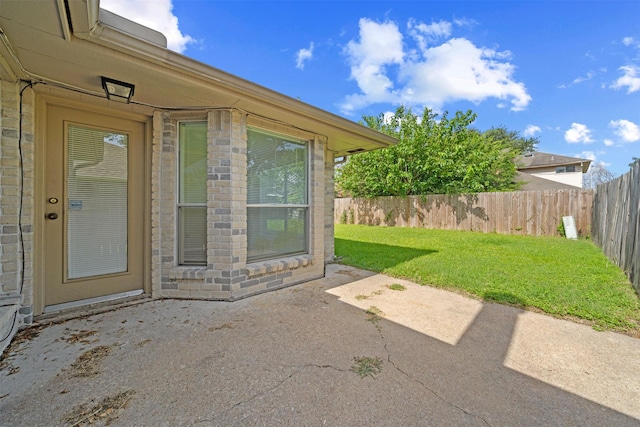 11423 Sunny Creek Dr, Houston, TX 77066 - property entrance featuring a patio area