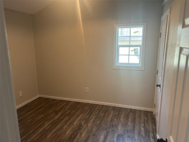 174 Jaycrest, Livingston, TX 77351 - empty room featuring dark wood-type flooring and baseboards