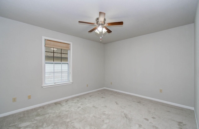 10131 Tangiers Rd, Houston, TX 77041 - carpeted empty room featuring ceiling fan and baseboards
