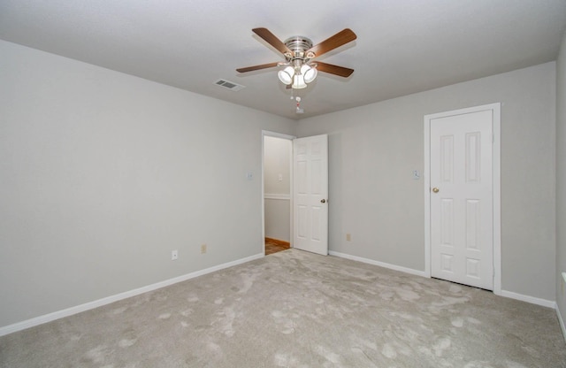10131 Tangiers Rd, Houston, TX 77041 - unfurnished bedroom featuring carpet and a ceiling fan