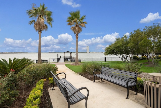 2705 Veranda Vly, League City, TX 77573 - view of property's community featuring a water view