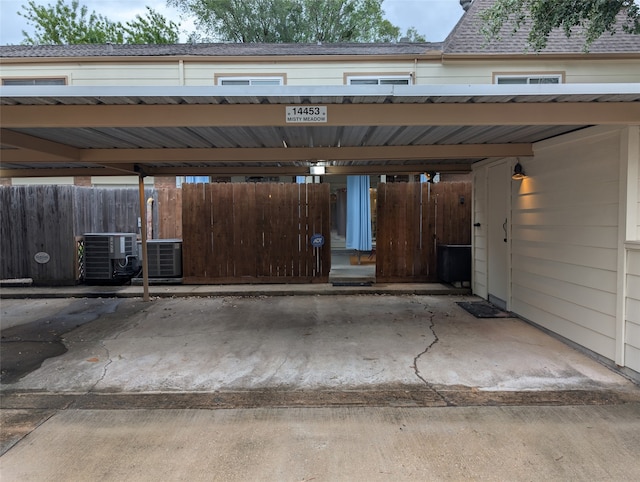 14453 Misty Meadow Ln, Houston, TX 77079 - view of covered parking lot