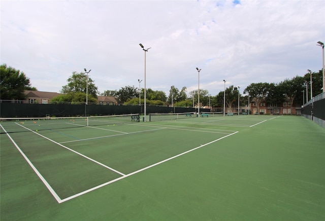 14453 Misty Meadow Ln, Houston, TX 77079 - view of tennis court
