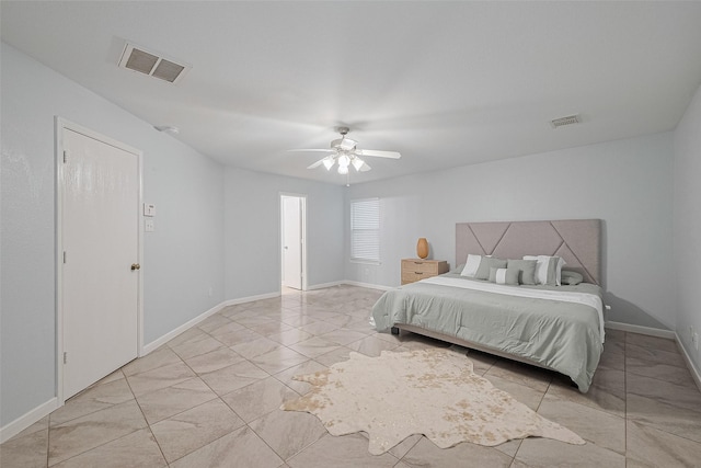 2123 Gable Hollow Ln, Katy, TX 77450 - bedroom with a ceiling fan and baseboards