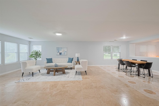 2123 Gable Hollow Ln, Katy, TX 77450 - living area featuring baseboards