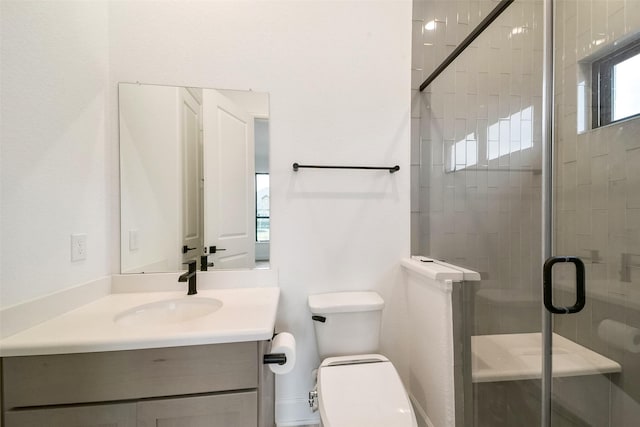 29602 Beech Tree Bnd, Fulshear, TX 77494 - bathroom featuring vanity and a shower stall