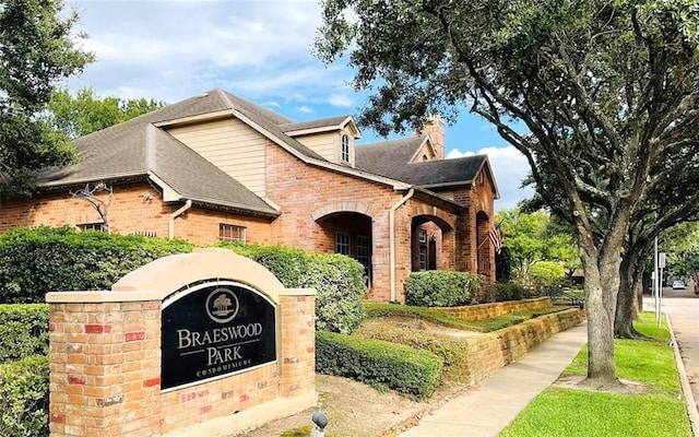 2255 Braeswood Park Dr Unit 145, Houston, TX 77030 - view of community sign