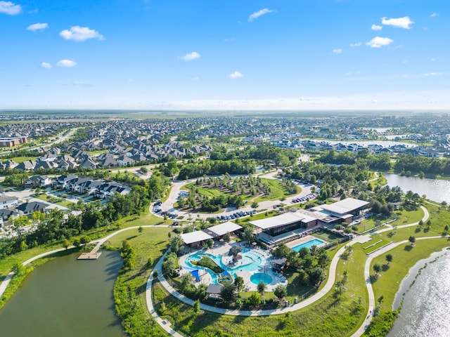 18615 Parkland Xing, Cypress, TX 77433 - view of property location with a pool area and a nearby body of water